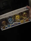 FUNKO POP GAMES POKEMON EEVEE VAPOREON JOTTEON FLAREON EVOLUTION 4 PACK NIB