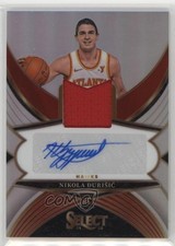 2024-25 Panini Select Rookie Jersey 55/199 Nikola Durisic #RJA-DUR Auto 0rd2