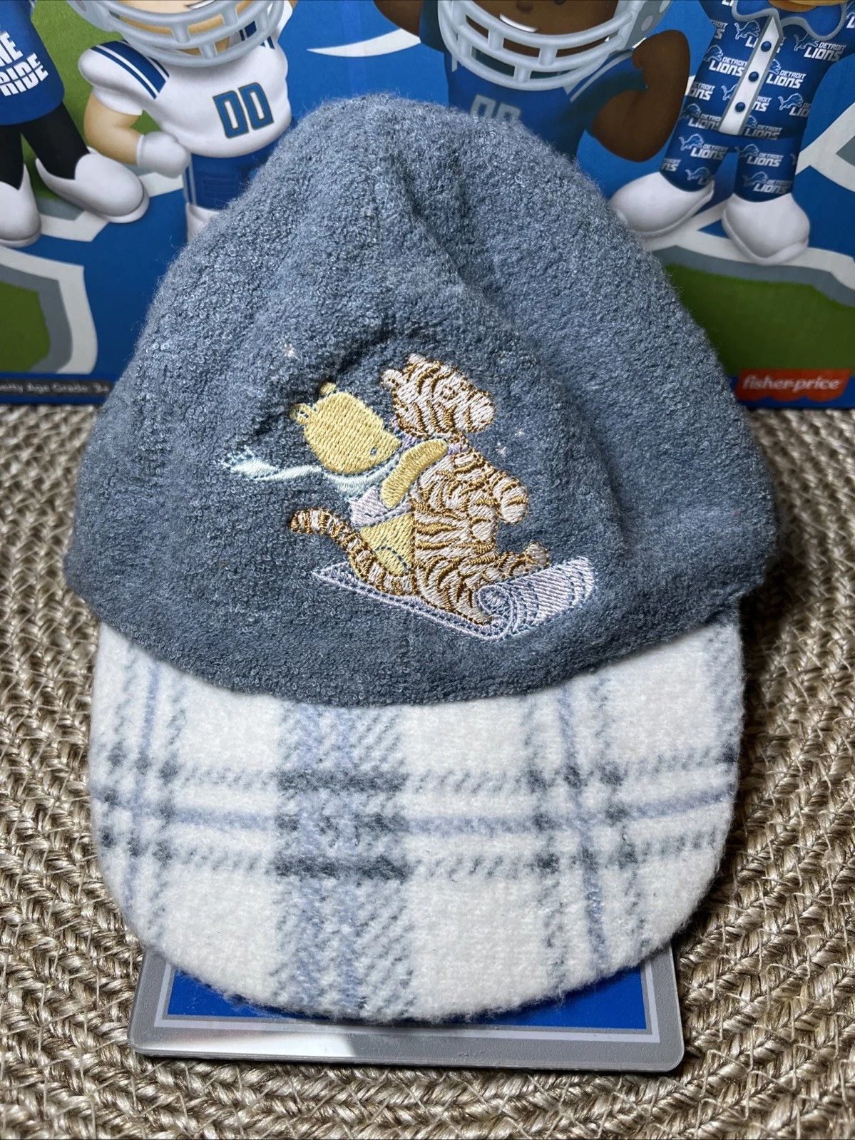 Vintage Winnie The Pooh Embroidered Hat- Infant Size 6-12 Months
