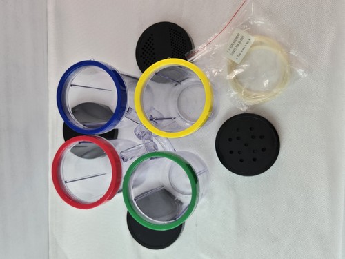 Original Magic Bullet Blender Mugs Cups W/Lip Rings & Lids Replacement Part New - Picture 3 of 10