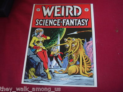EC COMICS COVERS ART PRINT Weird Science-Fantasy Ann #1