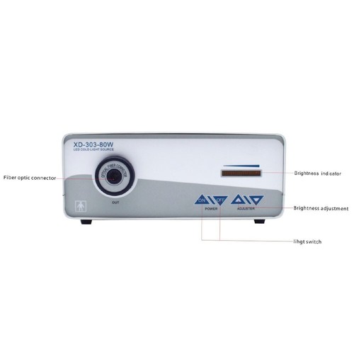 80W Surgical Fiber Optic Endoscope Light Source for Clear Medical Procedures - Picture 4 of 5