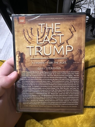 New DVD "The Last Trump" Gary Stearman Prophecy Watchers Bible Christian - Picture 2 of 2