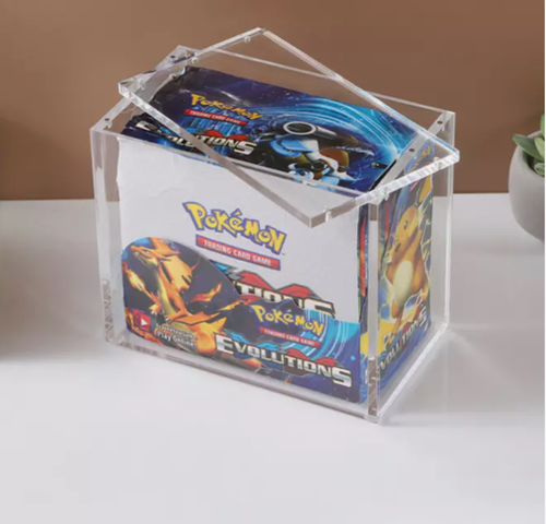 Premium Acrylic Display Case Box for Pokemon ETB Trainer Boxes - UV Protected - Picture 4 of 11