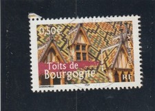 L6735 FRANCE Timbre Y&T N° 3597 de 2003 " Toits de Bourgogne " Oblitéré