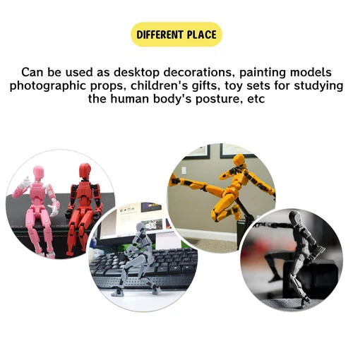 T13 Action Figure,Titan 13 Action Figure Toy Robot,3D Printed Jointed Movable - Picture 40 of 104