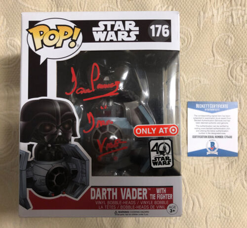 Dave Prowse Signed Autographed Darth Vader Tie Fighter Funko Pop BECKETT COA 1 | Funko Pop