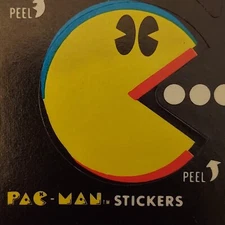 1980 Fleer Pac-Man  Single Sticker Card Choose/Pick Your Own PYO complete ur set