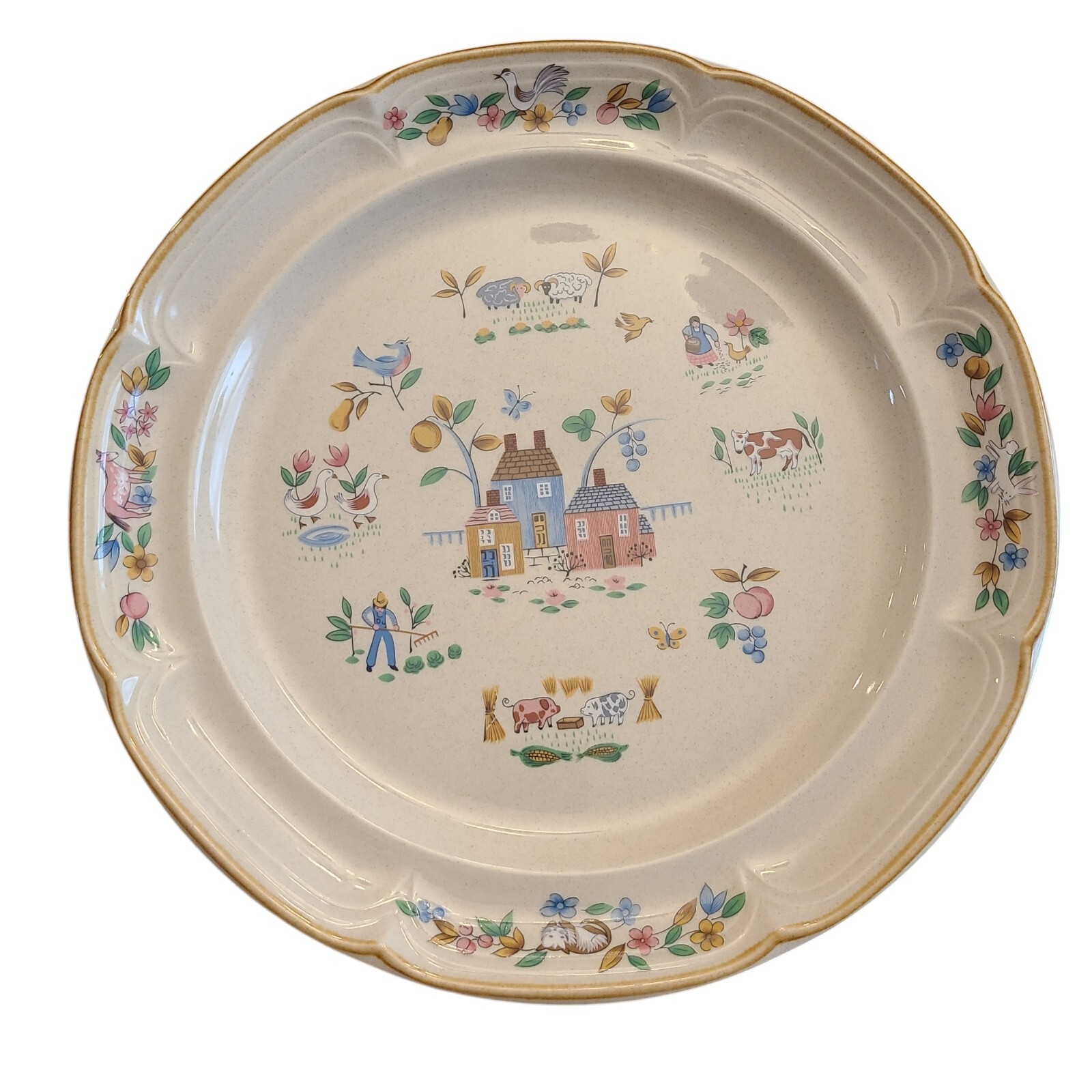 Vintage International Stoneware Heartland Farm 12