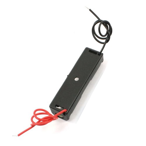 1/2/3/4 AAA Battery Holder Case Plastic Storage Box Series Flat DC Wire Leads - Bild 4 von 29