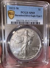 2021-W $1 Burnished American Silver Eagle Type 2 PCGS SP69 FS Free Fast ship🔥