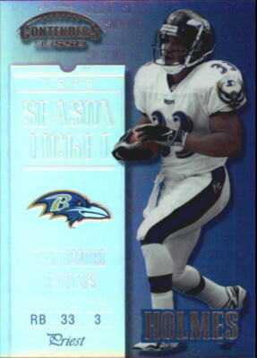 Priest Holmes Cards (1999-2006) Ravens Chiefs - You Choose