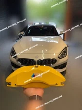 Yellow Bmw G29 Z4 sDrive30i 2022 Custom metal made brake caliper covers bmw Z4