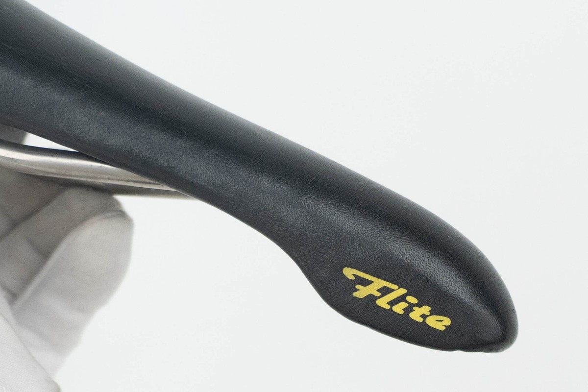 SELLE ITALIA FLITE TRANSALP TITANIUM BLACK 1995 VINTAGE