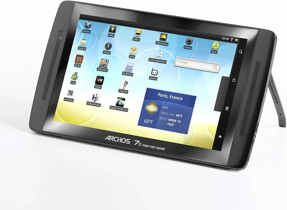 Archos 70 Internet Tablet 250GB Wi-Fi 7" Audio Video MP3 WMA WAV AAC FLAC Player - Image 4 of 4