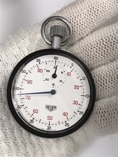 HEUER STOP WATCH LEONIDAS VINTAGE MANUAL CAL....