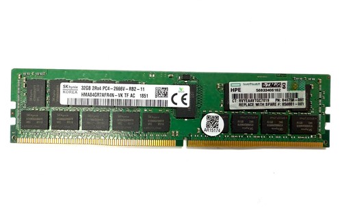 SK hynix 32GB DDR4 2Rx4 PC4-2666V Server Memory HMA84GR7AFR4N-VK HPE 840758-091