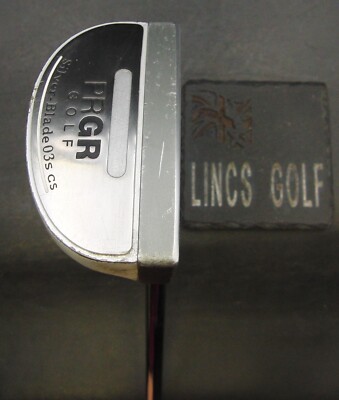 PRGR Silver-Blade 03s CS Putter 84cm Spiellänge Stahlschaft Sev Golfgriff