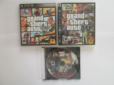 X3 Ps3 Grand Theft Auto Game Lot Gta V Gta Iv Gta Episodes From Liberty City Ebay