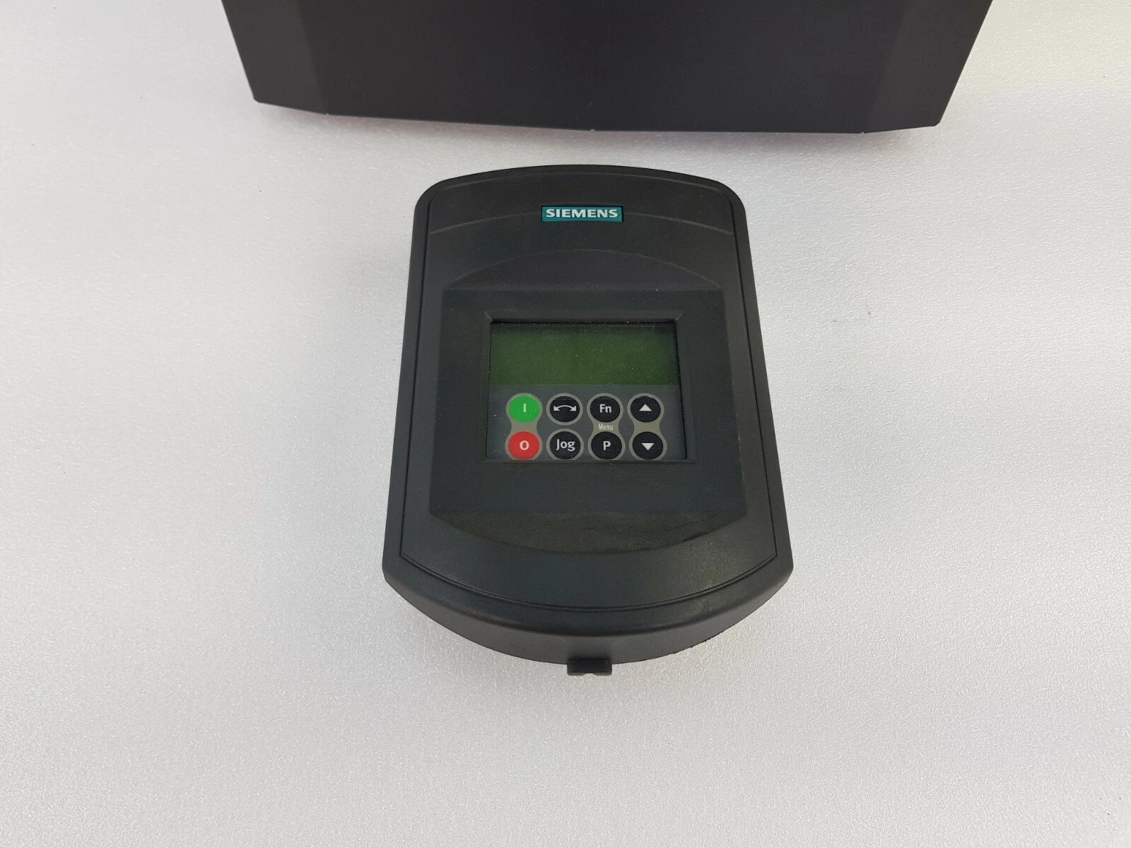 Siemens operator panel with display and keypad shown with the MICROMASTER 440