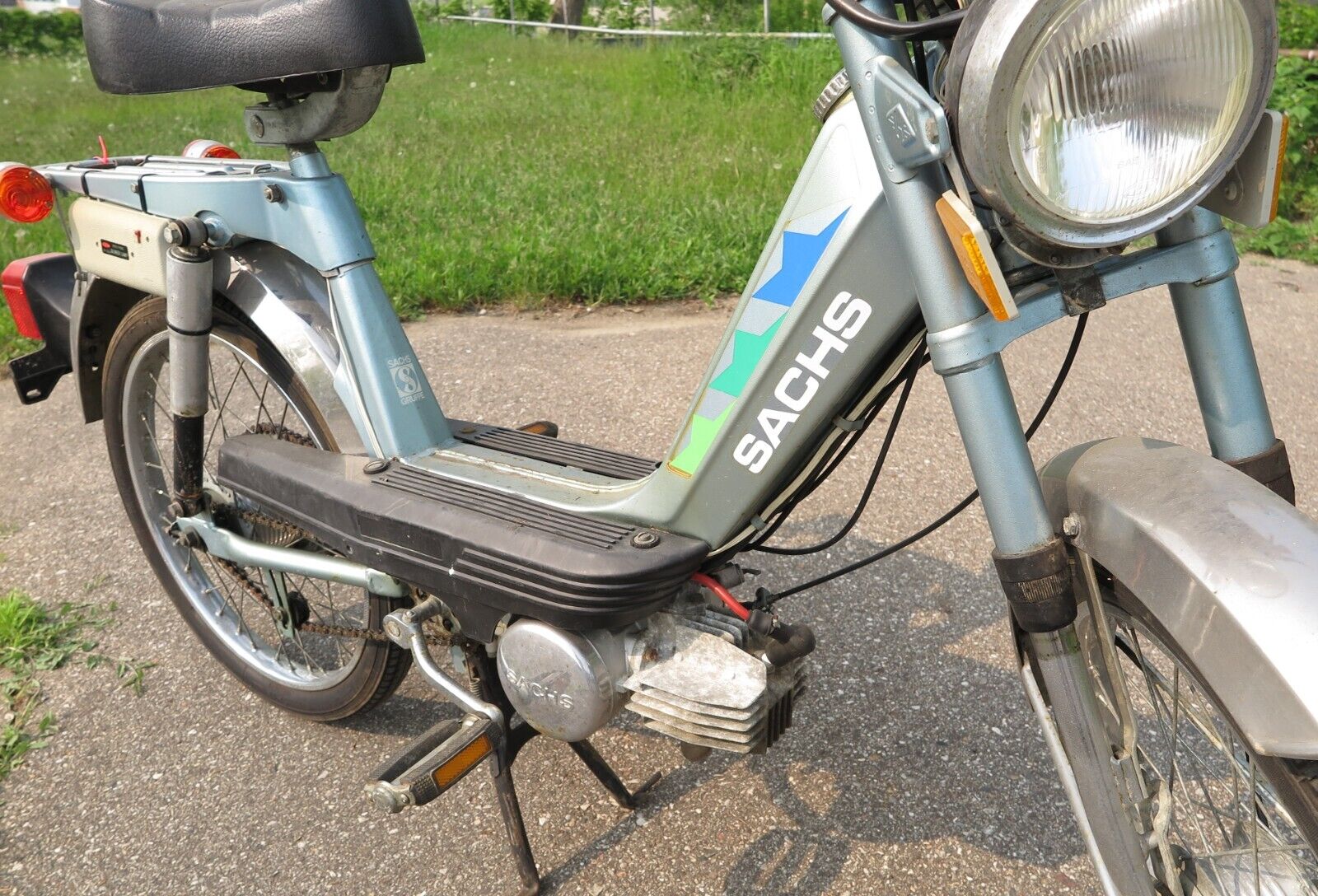 Vintage 1980 SACHS SUNDANCER -Complete Project 50cc 49cc Moped Not Running Mich