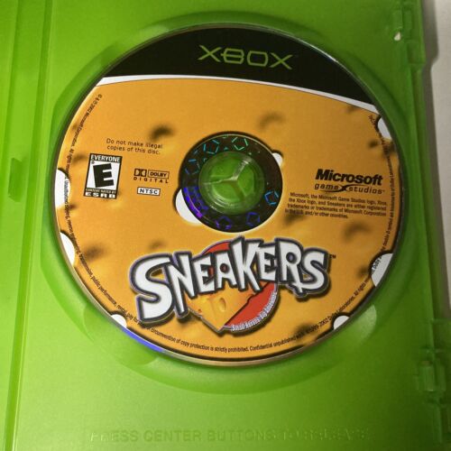 Sneakers (Microsoft Xbox, 2002) No Manual - Picture 2 of 3