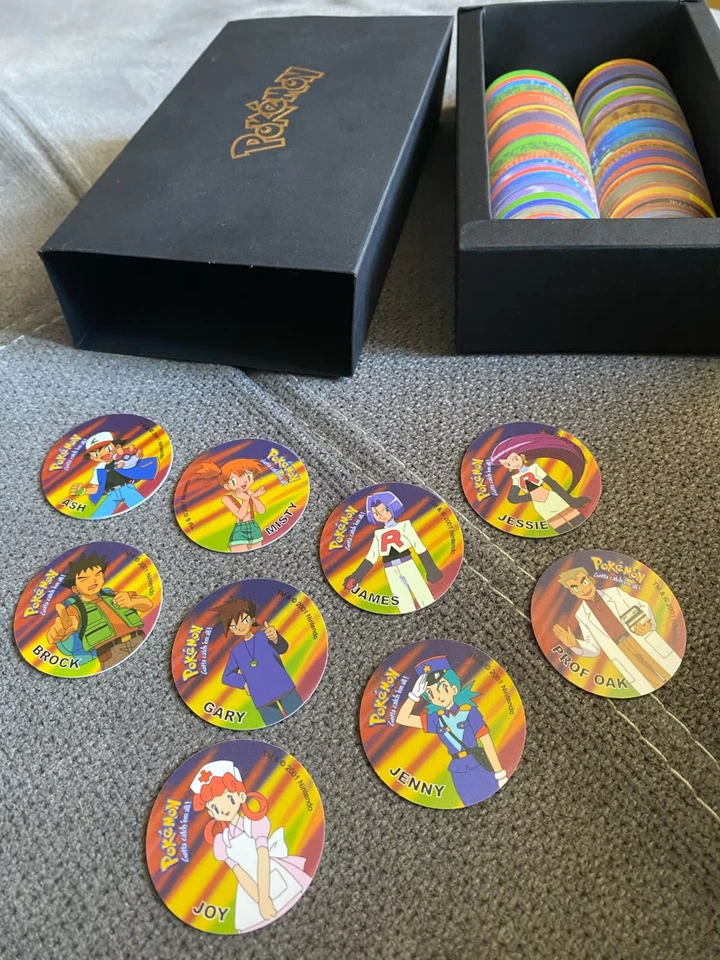 160 Tazos Pokemon Set, 1.st Generation Set -Import Fees Covered by Me the Seller - Image 3 of 3