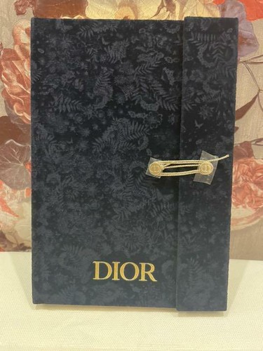 Christian Dior Novelty Notebook 2021 Velvet material birthday vip gift - Picture 3 of 8