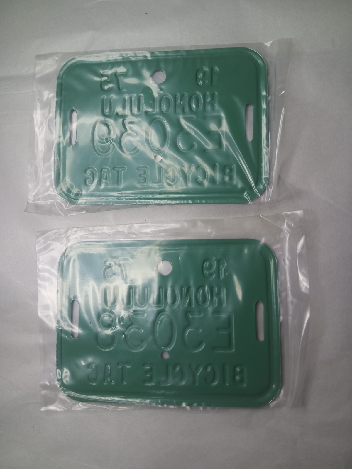 Vintage Bicycle License Plates eBay