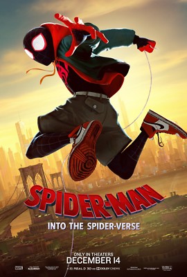 Spiderman Into The Spider-Verse movie poster (c) - Spiderman poster - 11 x 17 