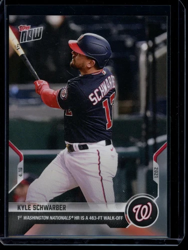 2021 Topps Now #85 Kyle Schwarber Base Card