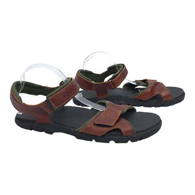 Timberland Leather Adjustable Sport Hiking Sandals 13M Shoes Brown 65090-5720 Timberland Leather Adjustable Sport Hiking Sandals 13M Shoes  main image 2