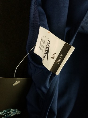 Speedo - Damen Größe 8 34 Pro LT Superpro Rücken Badeanzug, marineblau - Bild 5 von 5