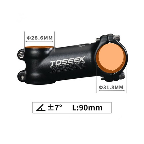 Ultralight Bicycle Stem CNC Aluminum Alloy Stem ±7° MTB Road Bike Handlebar Stem - Picture 9 of 9