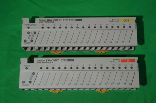 Omron B7A-T6C1 & B7a-R6F31 I/O Terminal Link