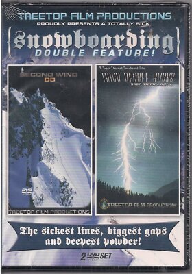 Snowboarding Double Feature: Second Wind / Third Degree Burns DVD NEW