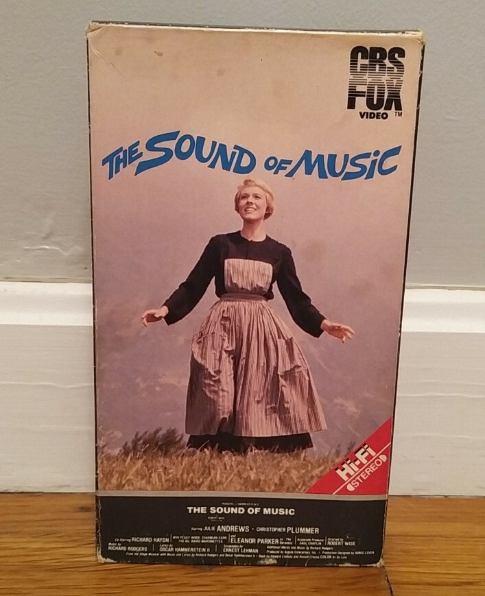 The Sound of Music (VHS 1986 Vintage CBS Fox 2 Tape Set) HiFi | eBay