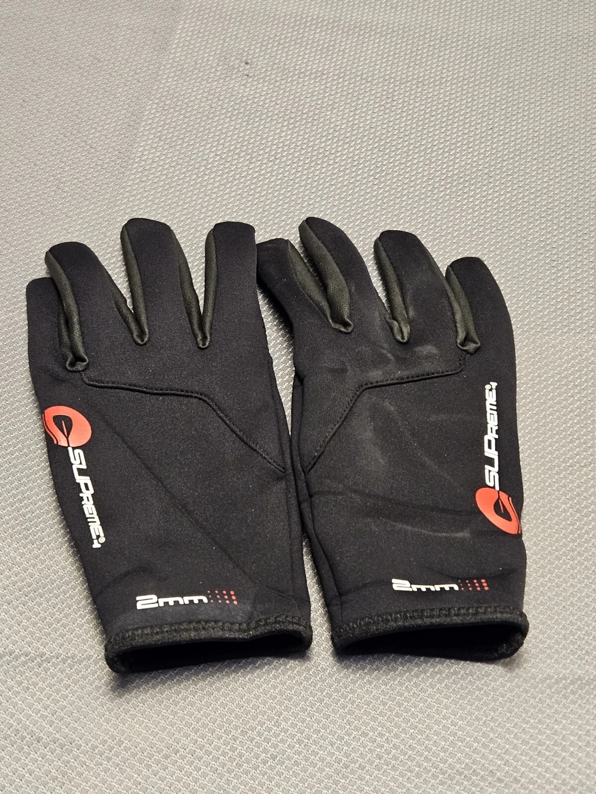 Gants empilés 5 doigts SUPreme 2 mm taille L