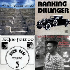 Reggae Vinyl Lot of 4 Dub & Roots LPs Clive Smith Dillinger Jackie Mittoo Palmer