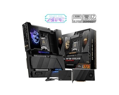 MSI MEG X870E GODLIKE Supports Socket AM5 AMD Ryzen  9000 9800X 3D