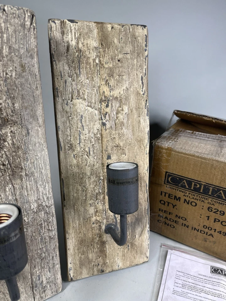 Capital 629111SS Tybee Single Light Wall Sconce Sea Salt Rustic DIstressed Look - Image 3 of 4