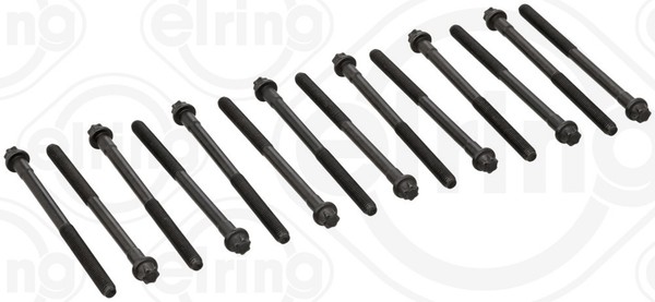 Elring Zylinderkopfschraubensatz 820.229 FüR Bmw E21 E34 E28 Z1 E30 E12 Bertone-image