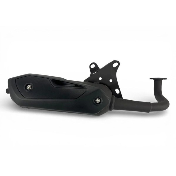 Tecnigas Auspuff Silent Pro Euro 2 Schwarz (FüR: CPI Aragon 50 GP JR45 06-14 )-image