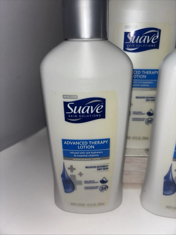 Lociones corporales de terapia avanzada 3-Suave alivia la piel SEVERAMENTE seca 10 oz nuevas Foto 3 de 4
