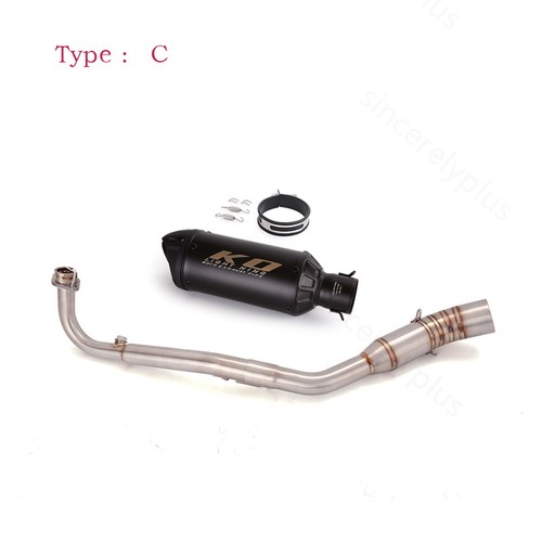 Silenciadores silenciadores tubo de escape para Kawasaki Z125 Pro 2017-2023 motocicleta - Imagen 4 de 8