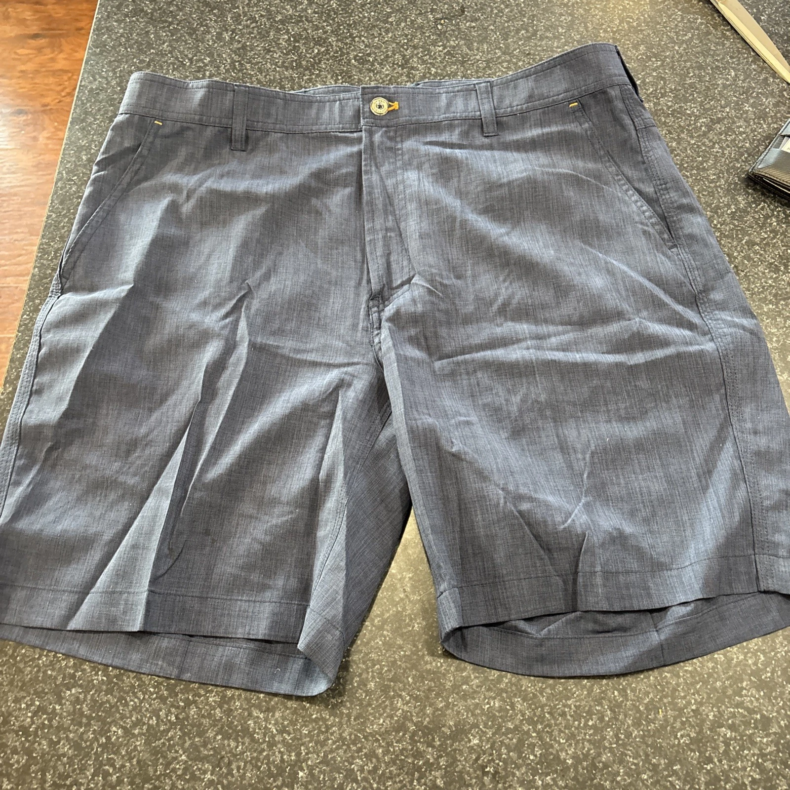 Orvis Jackson Dry Quick Shorts Mens 38 Blue Stretch Performance Hiking Fishing