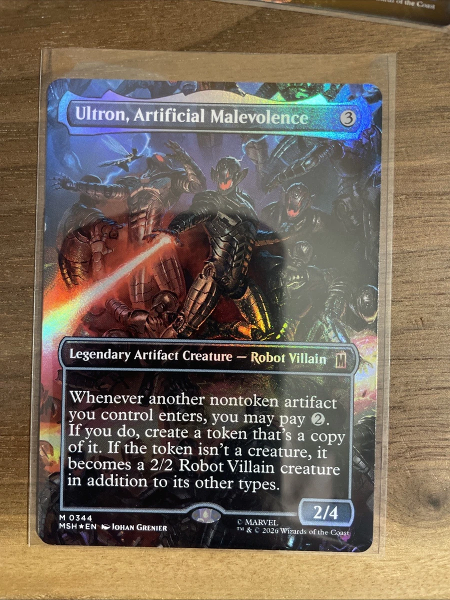 Ultron, Artificial Malevolence 344 Marvel Super Heroes for sale | eBay