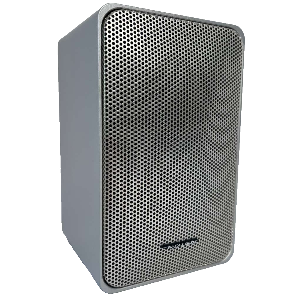 Realistic Minimus 7 Speakers Silver 40 Watts Japan- Modified for