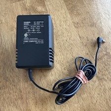Genuine CASIO AD-K64 AC Adapter Power Supply 6V DC Good Condition