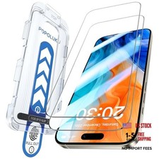Military-Grade Tempered Glass for Screen Protector iPhone 17/16 Pro Clear